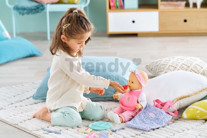 Obedová súprava pre bábiku Large Mealtime Set Corolle pre 36-42 cm bábiku od 24 mes