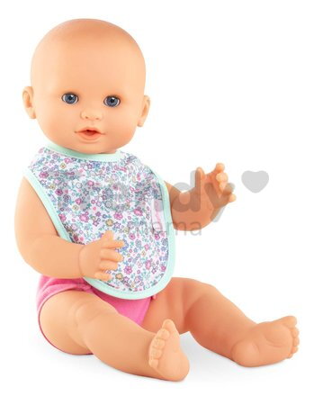 Prebaľovacia taška pre bábiku Flowered Changing Accessories Set Corolle pre 36 cm bábiku 7 doplnkov od 24 mes