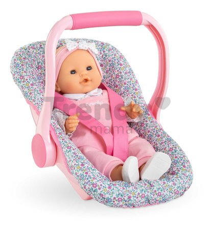 Vajíčko na prenášanie bábiky Flowered Baby Doll Carrier Corolle pre 36-42 cm bábiku