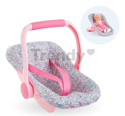 Vajíčko na prenášanie bábiky Flowered Baby Doll Carrier Corolle pre 36-42 cm bábiku