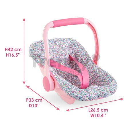 Vajíčko na prenášanie bábiky Flowered Baby Doll Carrier Corolle pre 36-42 cm bábiku