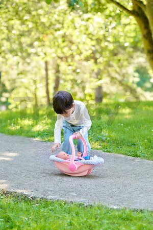 Vajíčko na prenášanie bábiky Flowered Baby Doll Carrier Corolle pre 36-42 cm bábiku