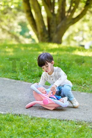 Vajíčko na prenášanie bábiky Flowered Baby Doll Carrier Corolle pre 36-42 cm bábiku