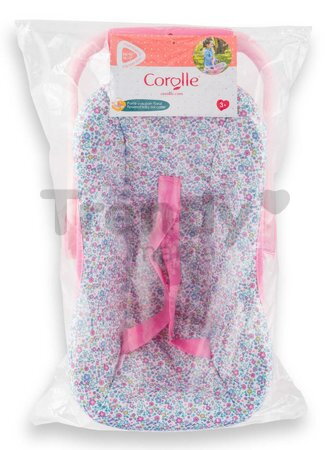 Vajíčko na prenášanie bábiky Flowered Baby Doll Carrier Corolle pre 36-42 cm bábiku