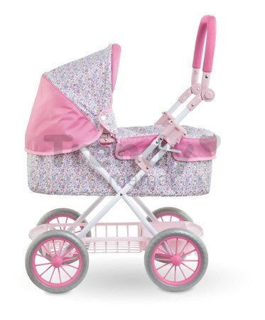 Hlboký kočík pre bábiku Flowered Carriage Corolle s taškou na prebaľovanie pre 30-52 cm bábiku