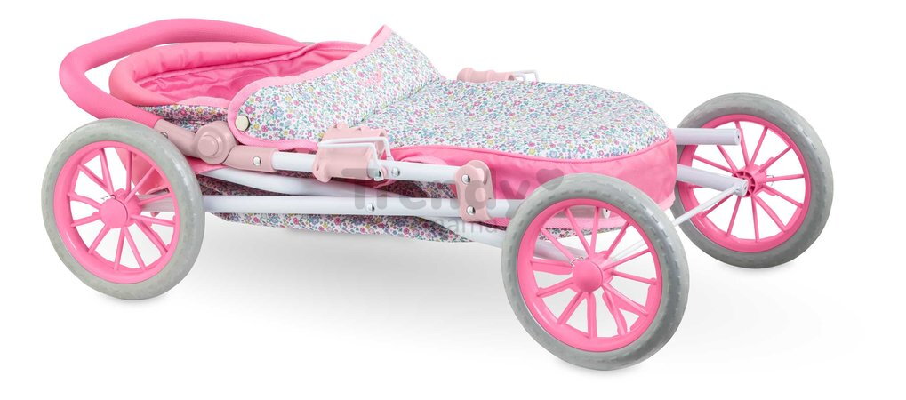 Hlboký kočík pre bábiku Flowered Carriage Corolle s taškou na prebaľovanie pre 30-52 cm bábiku