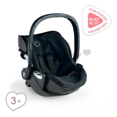 Vajíčko pre bábiku Baby Doll Carrier Cybex Priam 2in1 Black Corolle pre 36-52 cm bábiku