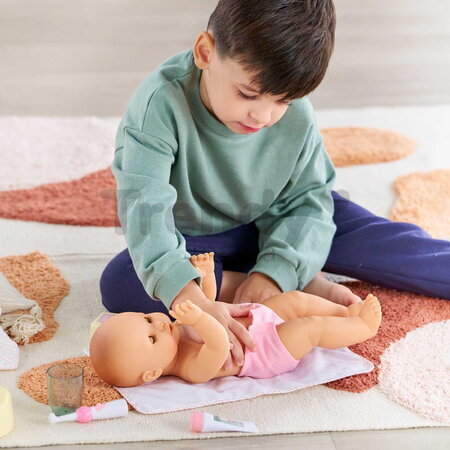 Prebaľovacia taška pre bábiku Changing Accessories Set Tulips Corolle pre 30-36 cm bábiku 8 doplnkov od 24 mes