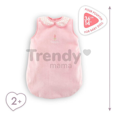 Spací vak pre bábiku Bag Sleeper Tulips Corolle pre 36 cm bábiku od 24 mes