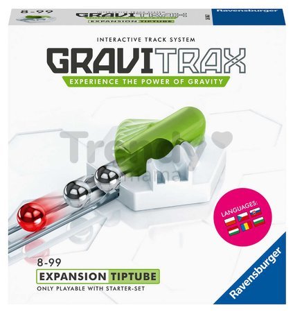 Rozšírenie pre guľôčkové dráhy Zásobník Tiptube GraviTrax 9 dielov od 8 rokov