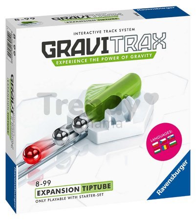 Rozšírenie pre guľôčkové dráhy Zásobník Tiptube GraviTrax 9 dielov od 8 rokov