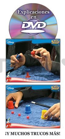 Kúzelnícke hry Mickey Mouse Disney Magia Borras Educa s vysvetľujúcim DVD od 5 rokov španielsky