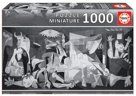 Puzzle Miniature Series - Guernica, Pablo Picasso Educa 1000 dielov od 12 rokov