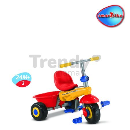 Trojkolka Plus Fresh smarTrike červeno-žltá od 10 mes