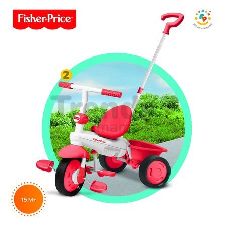 Trojkolka Fisher-Price Classic Red smarTrike červená od 10 mes