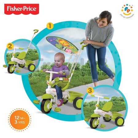 Trojkolka Fisher-Price Classic Plus Green smarTrike zelená od 10 mes