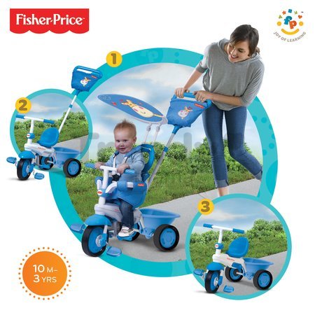 Trojkolka Fisher-Price Elite Blue smarTrike modrá od 10 mes