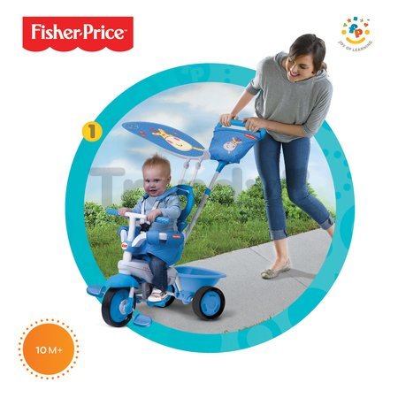 Trojkolka Fisher-Price Elite Blue smarTrike modrá od 10 mes