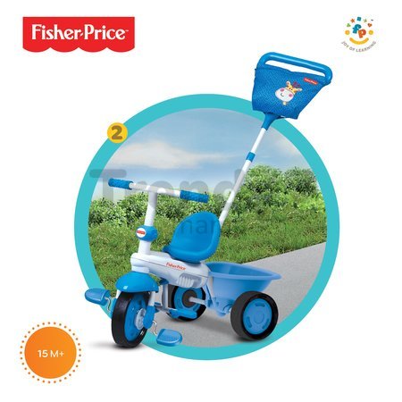 Trojkolka Fisher-Price Elite Blue smarTrike modrá od 10 mes