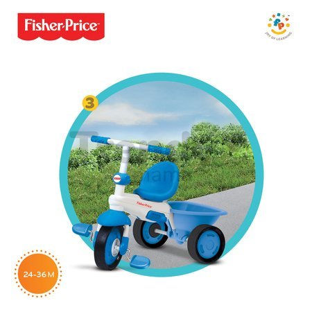 Trojkolka Fisher-Price Elite Blue smarTrike modrá od 10 mes