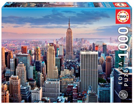 Puzzle Midtown Manhattan Educa 1000 dielov od 12 rokov