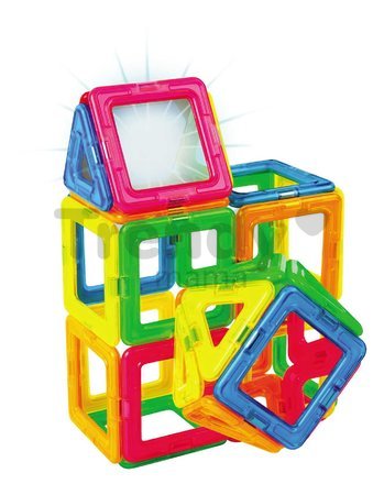 Stavebnica magnetická Neónové svetlá Neon Led Set Hi-Tech Magformers elektronická 31 dielov