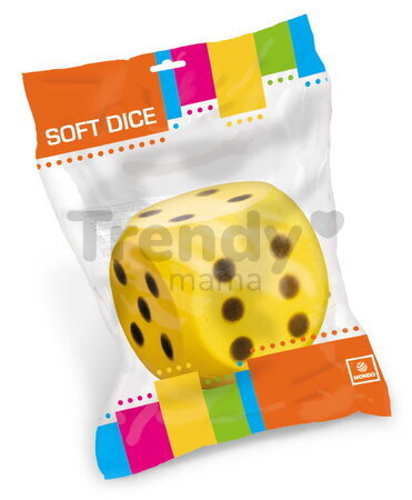 Penová kocka na hádzanie Soft Dice Mondo 15*15 cm