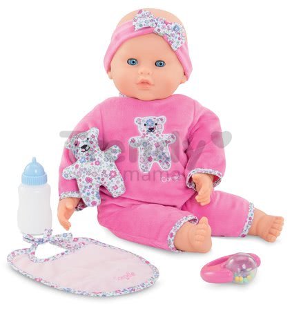 Bábika Lucille Interactive Mon Grand Poupon Corolle 42 cm s 20 zvukmi a 8 funkciami modrými klipkajúcimi očami