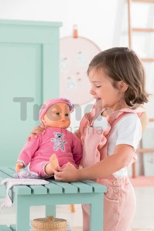 Bábika Lucille Interactive Mon Grand Poupon Corolle 42 cm s 20 zvukmi a 8 funkciami modrými klipkajúcimi očami