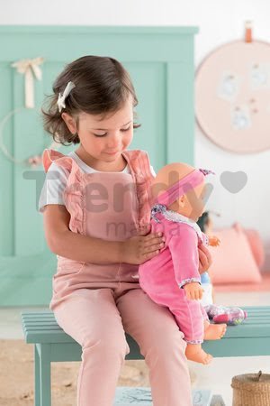 Bábika Lucille Interactive Mon Grand Poupon Corolle 42 cm s 20 zvukmi a 8 funkciami modrými klipkajúcimi očami