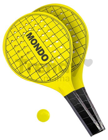 Plážový tenis Fori Yellow Mondo 2 rakety a loptička