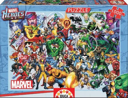 Puzzle Marvel Heroes Educa 1000 dielov od 12 rokov