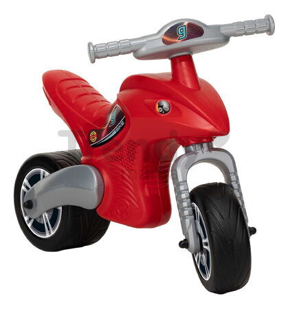Odrážadlo motorka Motorbike 9 Red Dohány červené nosnosť 50 kg
