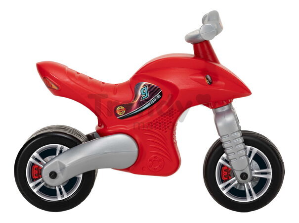 Odrážadlo motorka Motorbike 9 Red Dohány červené nosnosť 50 kg