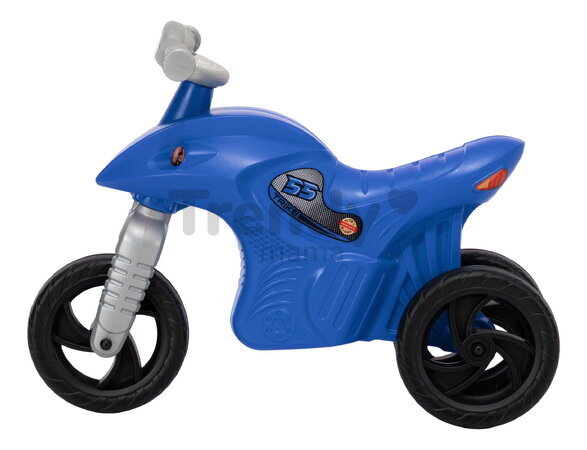 Odrážadlo motorka Trike 55 Blue Dohány modré nosnosť 50 kg