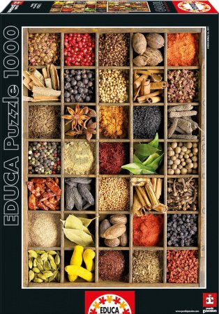 Puzzle Spices Educa 1000 dielov od 12 rokov