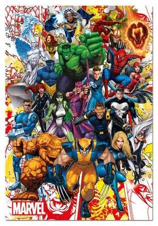 Puzzle Marvel Heroes Educa 500 dielov od 11 rokov