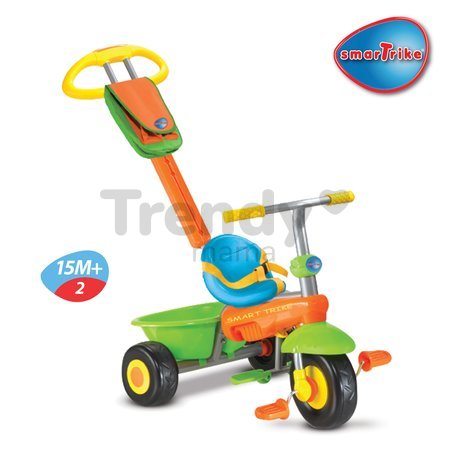 Trojkolka DX smarTrike oranžovo-zelená od 10 mes