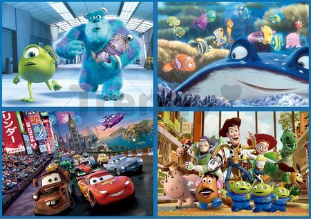 Puzzle Pixar Educa 150-100-80-50 dielov od 5 rokov