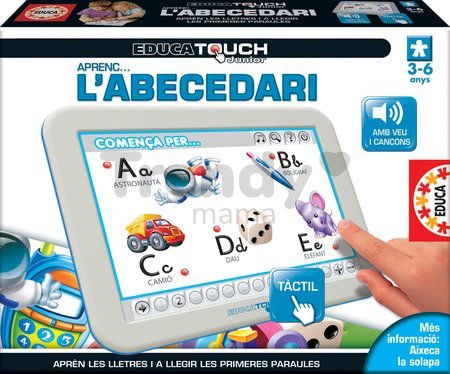 Tablet elektronický ABC L'Alphabet Educa pre deti od 3-6 rokov španielsky