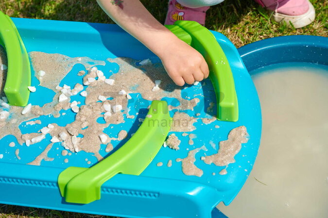 Vodná a bahenná dráha s dĺžkou 2,3 m Mudway Flow AquaPlay so stavidlami a regulátorom prietoku s UV filtrom