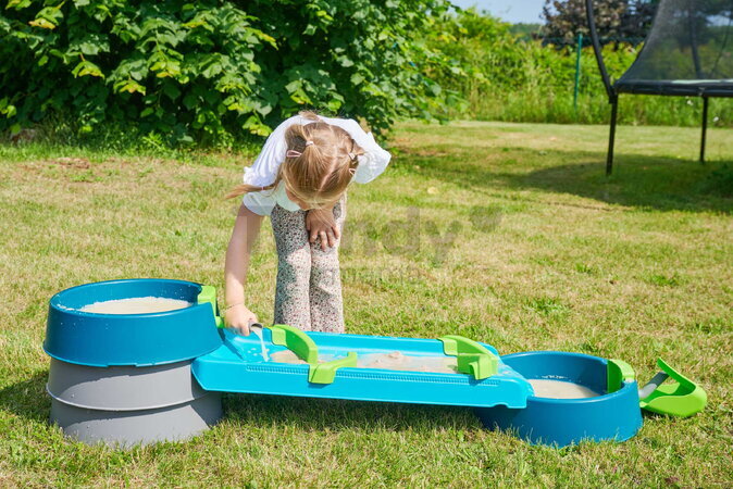 Vodná a bahenná dráha s dĺžkou 1,35 m Mudway Run AquaPlay so stavidlami a regulátorom prietoku s UV filtrom
