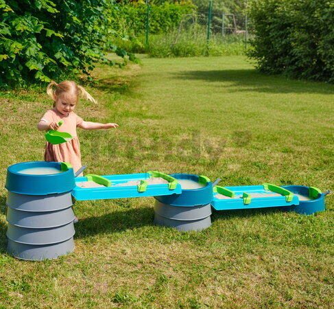 Vodná a bahenná dráha s dĺžkou 2,3 m Mudway Flow AquaPlay so stavidlami a regulátorom prietoku s UV filtrom