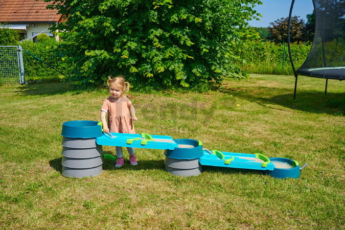 Vodná a bahenná dráha s dĺžkou 2,3 m Mudway Flow AquaPlay so stavidlami a regulátorom prietoku s UV filtrom