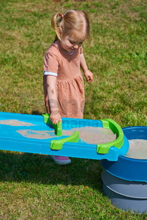 Vodná a bahenná dráha s dĺžkou 2,3 m Mudway Flow AquaPlay so stavidlami a regulátorom prietoku s UV filtrom