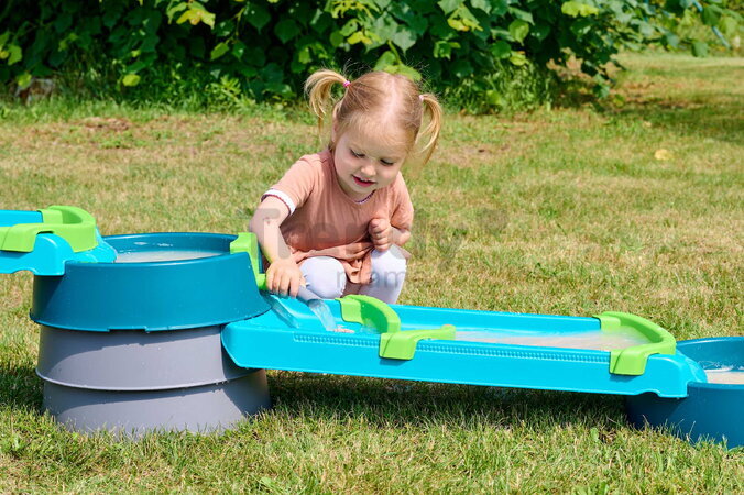 Vodná a bahenná dráha s dĺžkou 2,3 m Mudway Flow AquaPlay so stavidlami a regulátorom prietoku s UV filtrom
