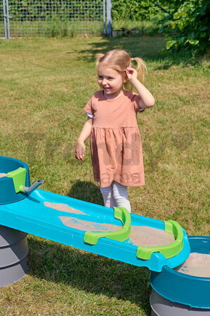 Vodná a bahenná dráha s dĺžkou 2,3 m Mudway Flow AquaPlay so stavidlami a regulátorom prietoku s UV filtrom