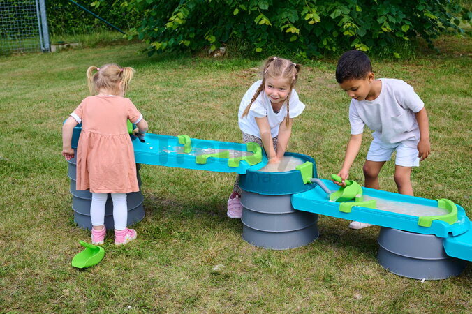 Vodná a bahenná dráha s dĺžkou 3 m Mudway Stream AquaPlay so stavidlami a regulátorom prietoku s UV filtrom