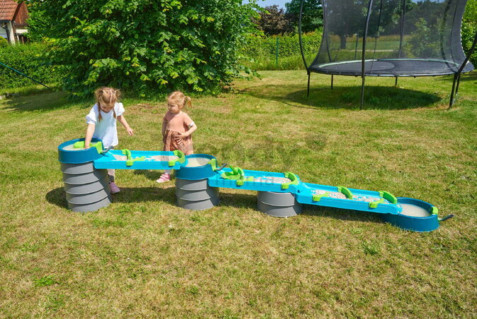 Vodná a bahenná dráha s dĺžkou 3 m Mudway Stream AquaPlay so stavidlami a regulátorom prietoku s UV filtrom