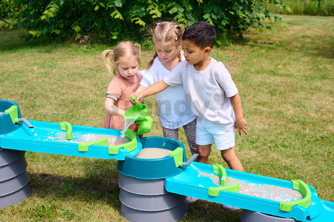 Vodná a bahenná dráha s dĺžkou 3 m Mudway Stream AquaPlay so stavidlami a regulátorom prietoku s UV filtrom